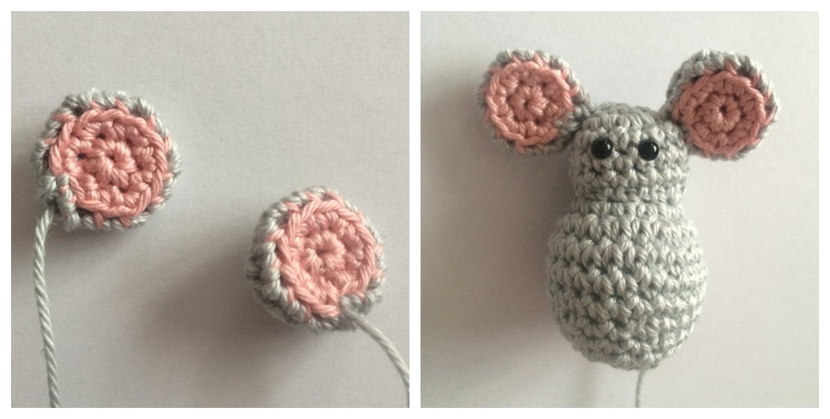 Blog-Inhaltsbild für 'Rechenmaus Alisa, kostenlose Häkelanleitung'